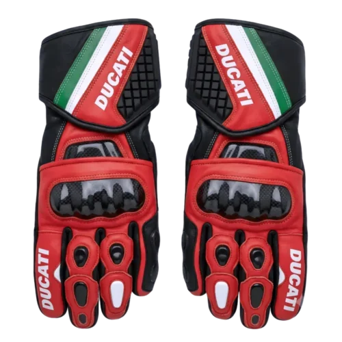 Кожени мото ръкавици Ducati Corse - MotoMan Shop